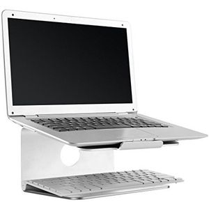 RICOO Laptop Ständer für MacBook 11-15 Zoll Aliminium Laptopständer MTS-02 Universal Halter 360 Grad Drehbar Tastaturablage Notebook Halterung Schreibtisch Computer Lapdesk Laptoptisch