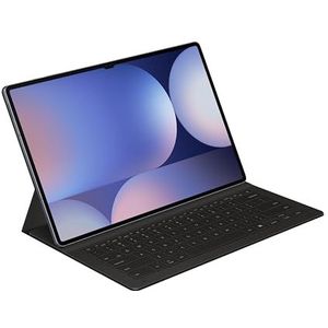 Samsung Book Cover Keyboard Slim EF-DX920 für das Galaxy Tab S10 Ultra | Tab S9 Ultra mit QWERTZ-Tastatur und AI-Taste, Einteilige Tablet-Hülle, schlankes Design, S Pen Fach, Schwarz