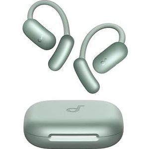 soundcore AeroFit 2 von Anker, Open-Ear Kopfhörer, anpassbare Ohrbügel, Fester Halt, tiefer Bass, Hi-Res Wireless Audio, 42h Spielzeit, Bluetooth 5.4, kabelloses Laden, IP55, klare Anrufe durch KI