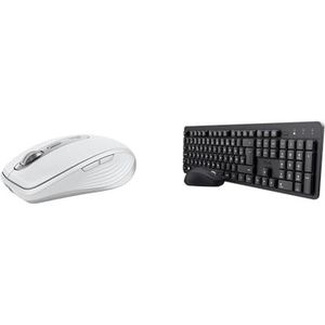 Logitech MX Anywhere 3S & Trust Ymo II Leise Tastatur Maus