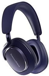 Bowers & Wilkins Px7 S3 Over-Ear-Kopfhörer mit Geräuschunterdrückung, kabellos, aptX™ Lossless, Schnellladung, 30 Stunden Wiedergabe, 8 integrierte Mikrofone - Indigoblau
