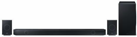 Samsung HW-Q995GD 11.1.4-Kanal Q-Soundbar für TV-Geräte, 4.0.2-Kanal-Rücklautsprecher, Bluetooth-Lautsprecher mit kabellosem Dolby Atmos / DTS:X, Q-Symphony [2024]