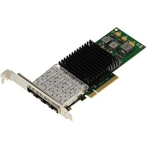 KALEA-INFORMATIQUE PCIe LAN-Controller-Karte 10G Fibre SFP+ LC 4 Ports mit Chipsatz BROADCOM BCM57840 - Quad 10GbE Ethernet Fiber Network Adapter