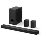 LG DS80TR 5.1.3 Dolby Atmos Soundbar (580W) mit kabellosem Subwoofer & Rücklautsprechern (Wow Cast, HDMI, Bluetooth) [2024], Schwarz