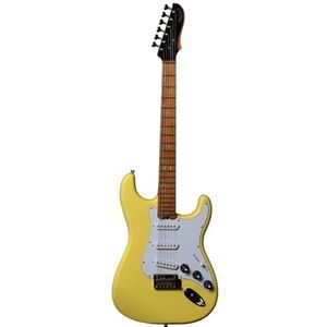 Santana Pegasus Standard BC - Elektrische Gitarre, ST-Model, 3 x Single Coil, Butter Cream