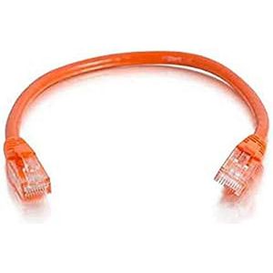 Cbl/0.5M Orange CAT6 PVC Snagless UTP
