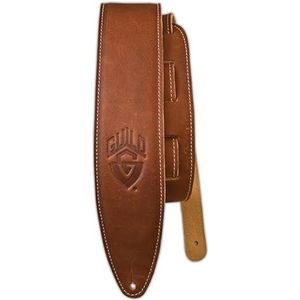 STRAP GUILD DLX LEATHER BRN