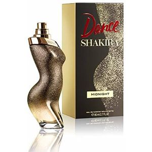 Shakira Perfumes – Dance Midnight für Damen – Langanhaltend – Femininer, charmanter und romantischer Duft – Blumige Gourmand-Noten – Ideal für tagsüber – 80 ml