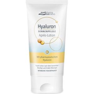 Hyaluron Sonnenpflege Après-Lotion - kühlt & erfrischt - spendet intensive Feuchtigkeit - lindert Rötungen - von medipharma cosmetics - 150ml