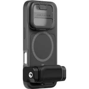 PolarPro - LiteChaser iPhone 16 Pro - BaseCase - Kompatibel mit LiteChaser 15 Filtern und Adaptern - Schwarz