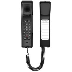 glowster IP-Hoteltelefon, 2 SIP-Linien, PoE, ideal für effiziente Kommunikation und Anrufverwaltung in Hotelumgebungen.
