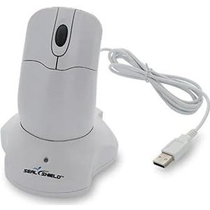 Seal Shield STWM042WE Wireless Mouse 1000dpi Weiß (Deutsches Tastaturlayout)