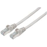 Intellinet 740869 Netzwerkkabel Cat7-Rohkabel mit Cat6a-Stecker 100% Kupfer LS0H S/FTP 3m grau