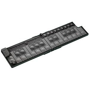 Korg nanoKEY Fold - Faltbarer 25 Tasten MIDI Keyboard Controller mit USB-C und TRS-MIDI - Alpengrün