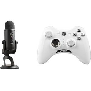 Blue Yeti USB-Mikrofon für & MSI Force GC30 V2 White Kabelloser