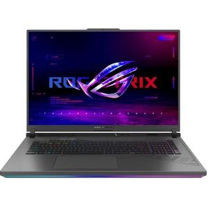 ASUS ROG Strix G18 G814JV Gaming Laptop | 18"" 2,5K WQXGA 16:10 240Hz IPS Display | Intel Core i7-13650HX | 16GB RAM | 1TB SSD | NVIDIA RTX 4060 | Win11 Home | QWERTZ | Eclipse Gray
