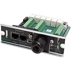 APC AP9613 Digital und Analog I/O Modul – Digital & Analog I/O Modules (Reach ROHS, 121 x 114 x 38 mm, 210 g, Schwarz, 0 – 40 °C,-15 – 65 °C)