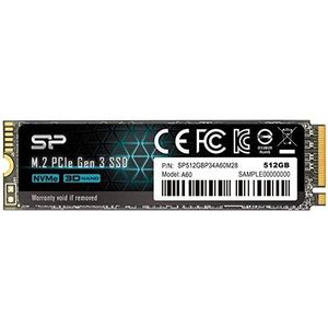 M.2 SSD 512 GB PCIe Gen3x4 NVMe - Schneller und effizienter Speicher zur Verbesserung der Leistung von Systemen und Geräten.