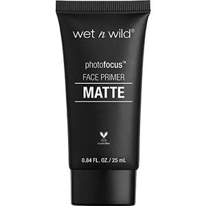 Wet n Wild, Phot Focus Face Primer - Matter Face Primer für das Gesicht, Matt-Effekt, minimiert Poren, füllt Falten auf, Formel mit Trennmitelzusatz, samtige Textur, Partner in Prime