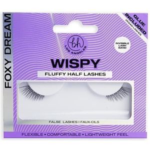 BH Los Angeles Wispy Half Lashes, natürliches Aussehen und Gefühl, um Länge hinzuzufügen, Foxy Dream