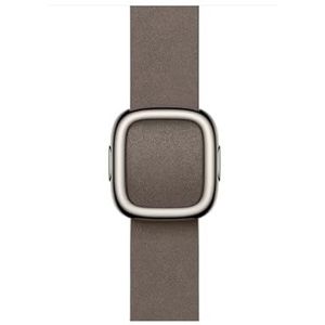Apple Watch Band - Modernes Lederarmband - 42 mm - Dunkeltaupe - Large