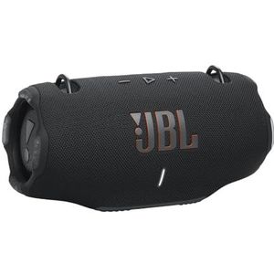 JBL Xtreme 4 Musikbox in Schwarz – Tragbare Bluetooth-Lautsprecher-Box mit tiefem Bass, KI-Sound-Boost und integrierter Powerbank – Wasserfest und staubfest ohne PD-Adapter – 24 Laufzeit