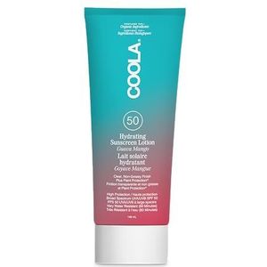 COOLA Hydrating Sunscreen Body Lotion, Körperlotion mit Sonnencreme SPF 50, Guave Mango, 148 ml