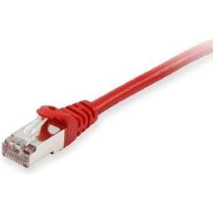 Equip 606500 Cat.6A S/FTP-Patchkabel, rot, 0,15 m