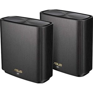 ASUS ZenWiFi AX (XT8) AX6600 2er Set,Schwarz,zusätzlicher UK Anschluss