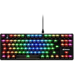 Sharkoon Crystal Shark RGB, Schwarz