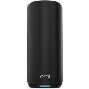 NETGEAR Orbi 870-Serie (RBE870B) Tri-Band WiFi 7-Mesh-Zusatzsatellit – kompatibel mit Orbi RBE873B, bietet zusätzliche Abdeckung von bis zu 200 m², BE21000 802.11be (bis zu 21 Gbit s), schwarz