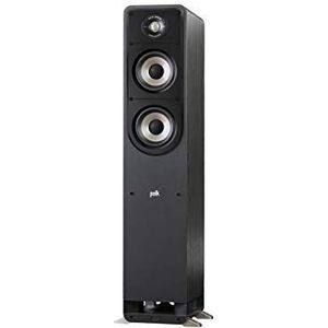 Polk Audio Signature S50E Standlautsprecher, HiFi Lautsprecher für Musik und Heimkino Sound, passiver Full Range Lautsprecher, 20 - 150 Watt, 8 Ohm, High Res, 42Hz - 40kHz (Stück)