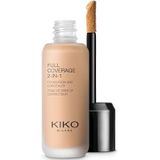 KIKO Milano Full Coverage 2-in-1 Foundation & Concealer 11 - N 60, 2-In-1-Foundation Mit Concealer, Hohe Deckkraft