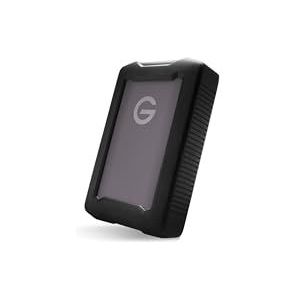 SanDisk PROFESSIONAL G-DRIVE ArmorATD 6 TB mobile Festplatte, All-Terrain Festplatte, USB-C-fähig, 130 MB/s, für Mac und Windows, wasser- und staubfest