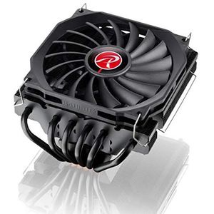 Raijintek Pallas 120 - Low Profile CPU Kühler mit 120mm Lüfter - Ideal PC Kühler mITX Gehäuse - Systemkühlung Gaming PC, HTPC oder Kleine Workstation