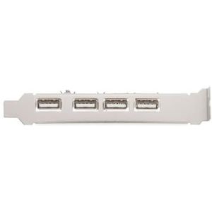 PCI USB 2.0 Karte mit 5 Ports, ideal zum Erweitern der Konnektivitätsoptionen Ihres Computers. Ermöglicht den gleichzeitigen Anschluss mehrerer USB-Geräte und bietet eine Datenübertragung