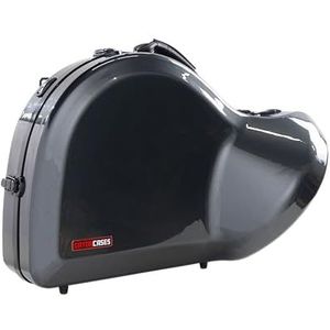Gator Cases Presto Series Pro Koffer für Einzel- oder Doppel-Waldhörner, Anthrazit (GBPC-FRHORN)