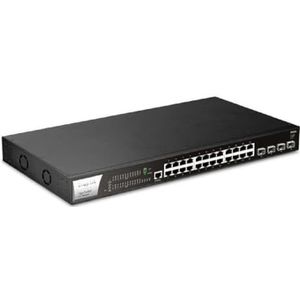 DrayTek VigorSwitch P2282x 28-Port L2+ Managed 10G PoE Switch