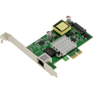 KALEA-INFORMATIQUE PCIe-Karte 2.5 Gigabit PoE Power Over Ethernet 10 100 1000 1G 2.5G Leistung 30W Chipsatz Intel I225.
