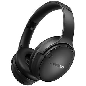 Bose QuietComfort SC Kabellose Kopfhörer mit Mikrofon und Noise-Cancelling, Bluetooth Over-Ear-Kopfhörer mit Noise-Cancelling, bis 24 Stunden Akkulaufzeit, mit Soft Case, Schwarz