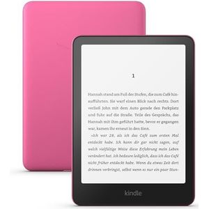 Zertifiziert und generalüberholt Amazon Kindle Paperwhite (16 GB) – Unser schnellster Kindle, mit neuem 7-Zoll-Display und wochenlanger Akkulaufzeit – mit Werbung – rosa