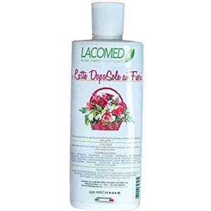Lacomed Sport, After Sonnenmilch mit Blumen, Unisex, für Erwachsene, Weiß, 250