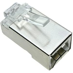 BeMatik - FTP Anschluss Cat.6 RJ45 männlich Kabel quetschen 100-pack