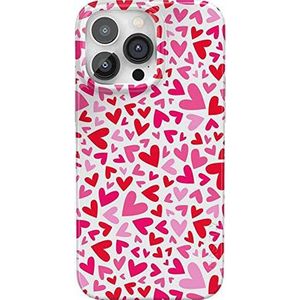 Casely iPhone 14 Pro Max Hülle | Kompatibel mit MagSafe | XOXO | Candy Hearts Hülle
