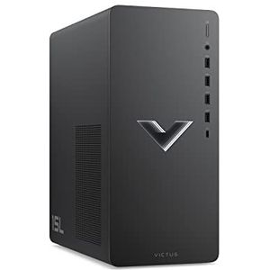 HP Victus by TG02-0155ng Desktop PC AMD Ryzen 5-5600G, 16GB RAM, 512GB SSD, NVIDIA GeForce RTX 3050, Win11