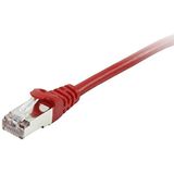 Equip Patchkabel RJ45 S/FTP Cat6 (SSTP) PIMF HF Polybeutel 20,00 m Rot