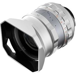 THYPOCH Full-Frame Photography Lens Simera 28mm f1.4 for Leica M Mount - Focus Tab - Type ii -Silver