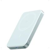 Anker MagGo Powerbank, Ultra-schlankes 10.000mAh magnetisches Akkupack, Qi2-zertifiziert, portabel, 15W Ultra-schnelles MagSafe-kompatibles Ladegerät, ergonomisches Design, nur für iPhone 15/14/13/12