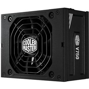 Cooler Master V750 SFX Gold ATX 3.1, UK Stecker - 750W 80 Plus Gold, Vollmodulares Netzteil, SFF/Mini-ITX Netzteil, 92mm FDB Lüfter, PCIe 5.1 Kabel, SFX-auf-ATX Halterung