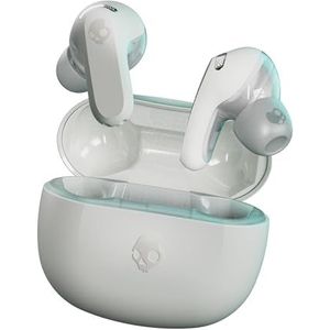 Skullcandy Rail ANC, In-Ear Wireless-Kopfhörer mit Noise Cancelling, 27 Std. Akkulaufzeit, Mikro, kompatibel mit iPhone, Android und Bluetooth-Geräten - Bone